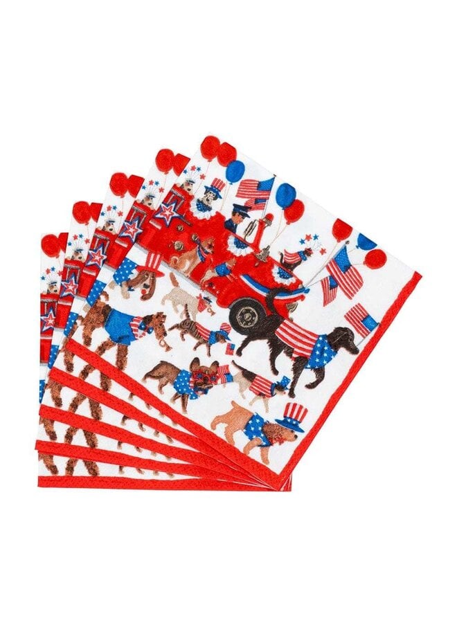 Join The Parade Cocktail Napkins - 20 Per Package