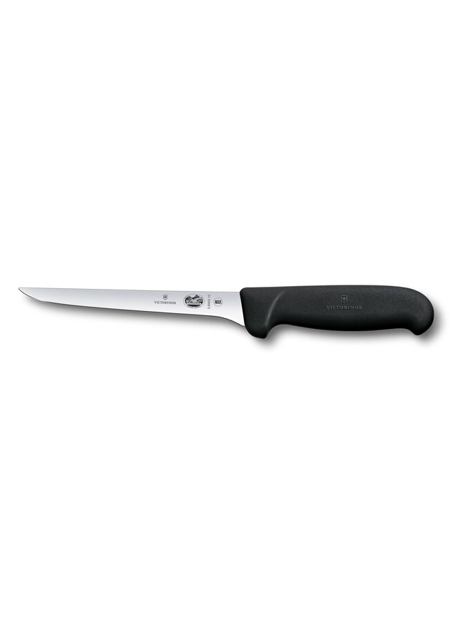 Fibrox Black 6" Stiff Boning Knife