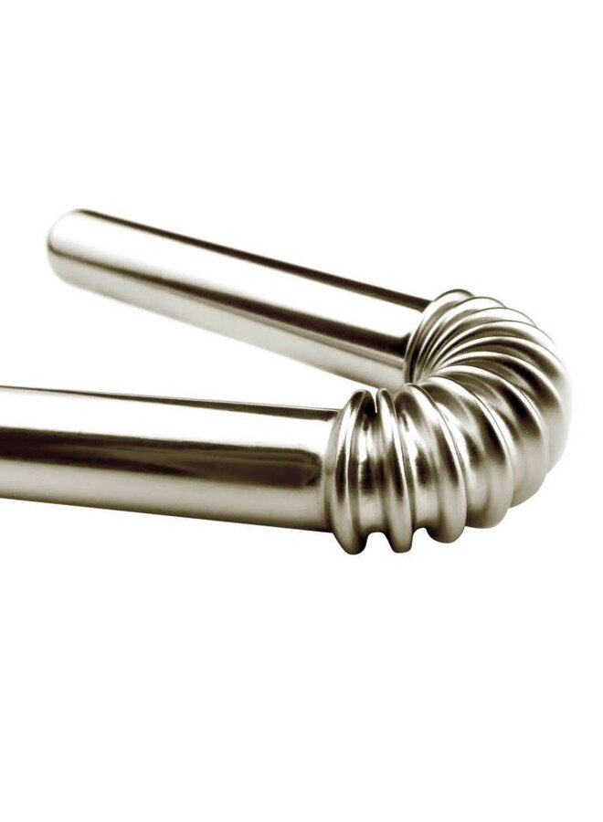 Turtleneck Bendable Metal Drinking Straws S/4
