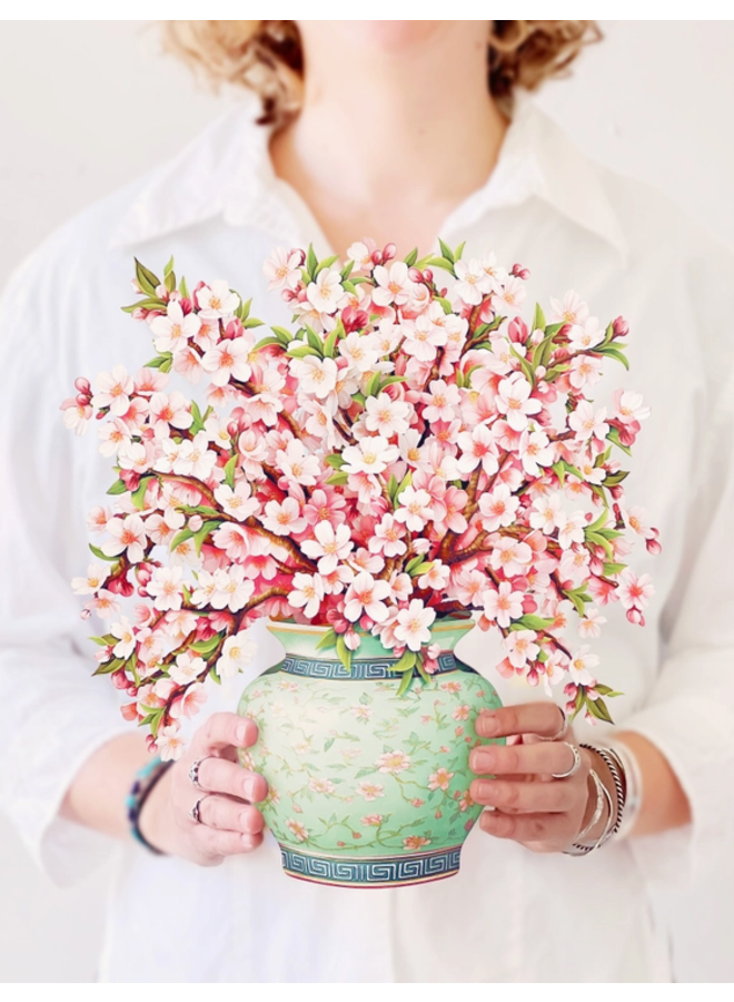 Cherry Blossom Pop-up Greeting Card