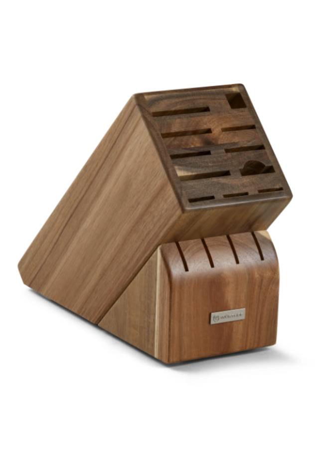 15-Slot Acacia Knife Block