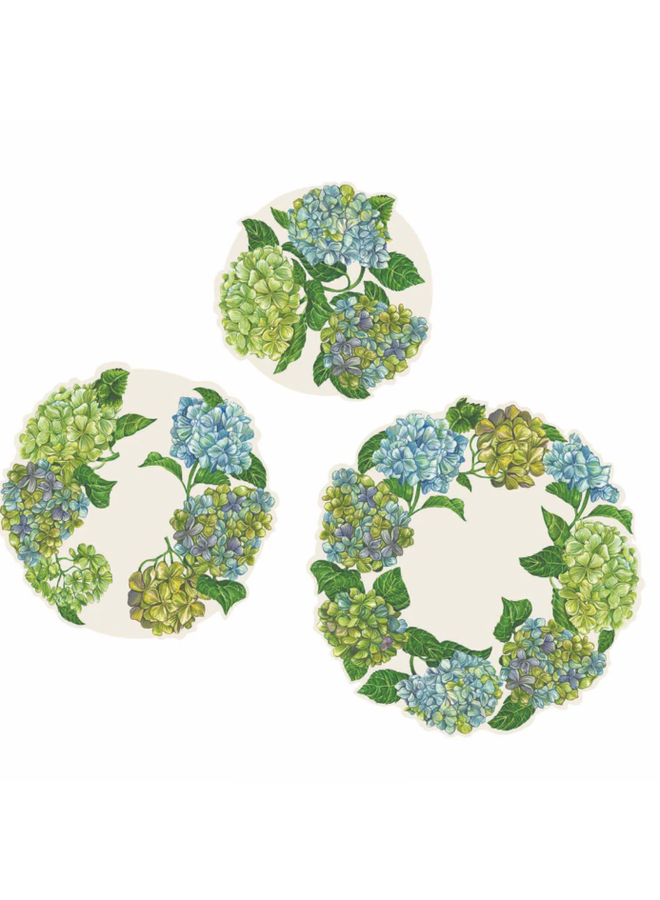 Hydrangea Serving Papers pack of 12