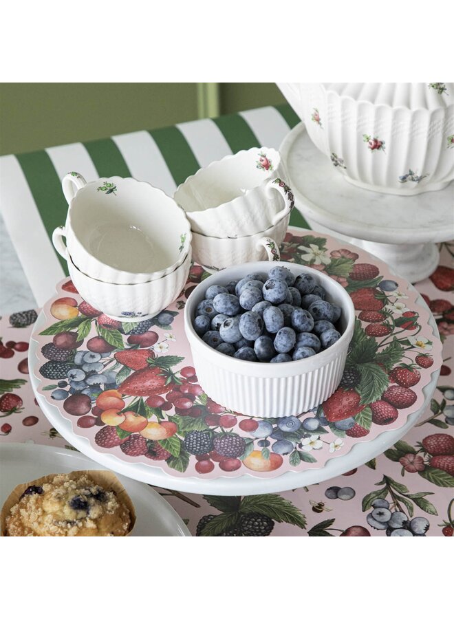 Wild Berry Serving Papers - Pack of 12