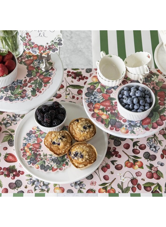 Wild Berry Serving Papers - Pack of 12