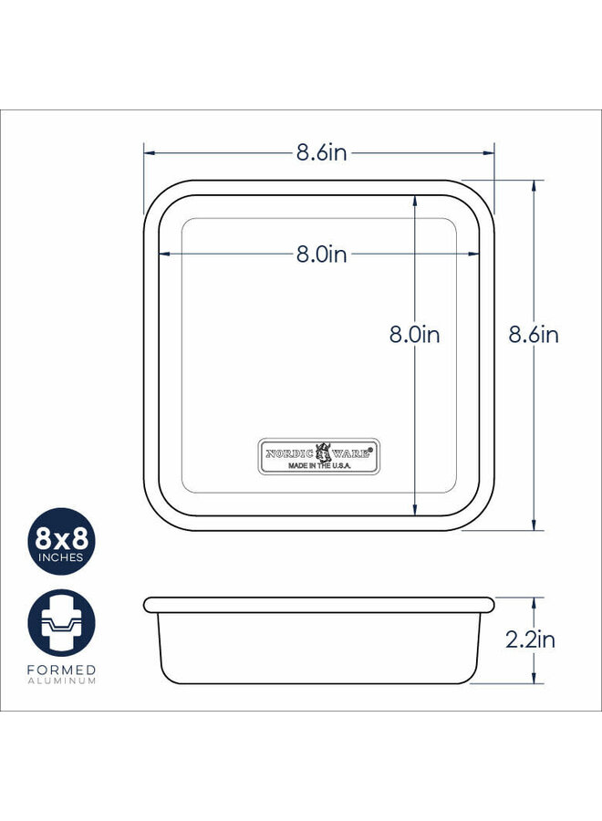Naturals® Cake Pan Square