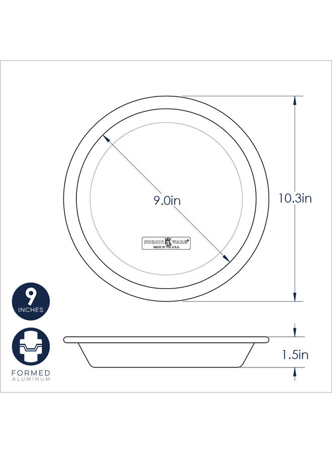 Naturals® 9” Pie Pan