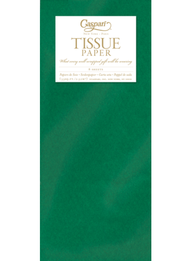 Green Tissue - 8 Sheets Included