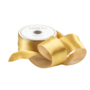 Satin Gold/Ivory Reversable Wired Ribbon - 6 Yard Spool