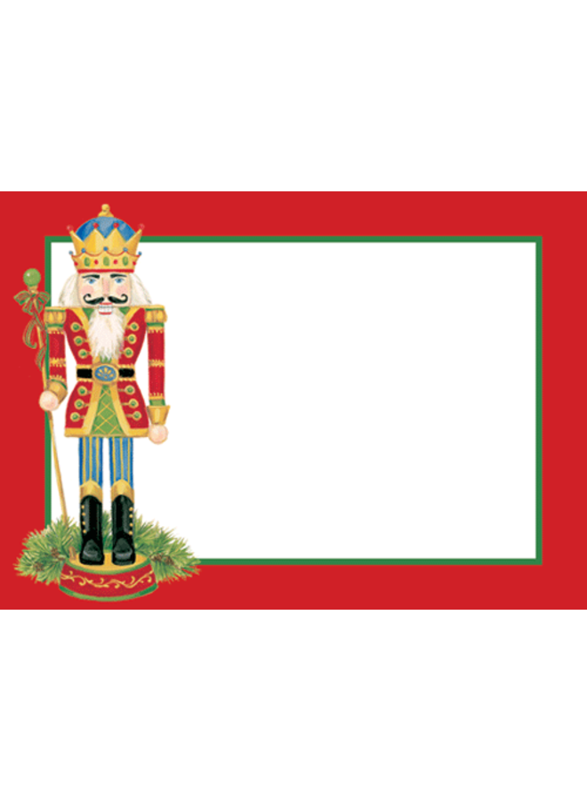 Nutcracker Name Labels - 12 Per Package