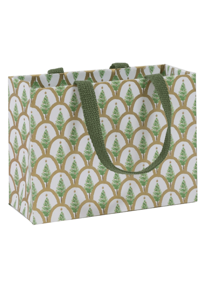 Deco Christmas Gold Gift Bag Small