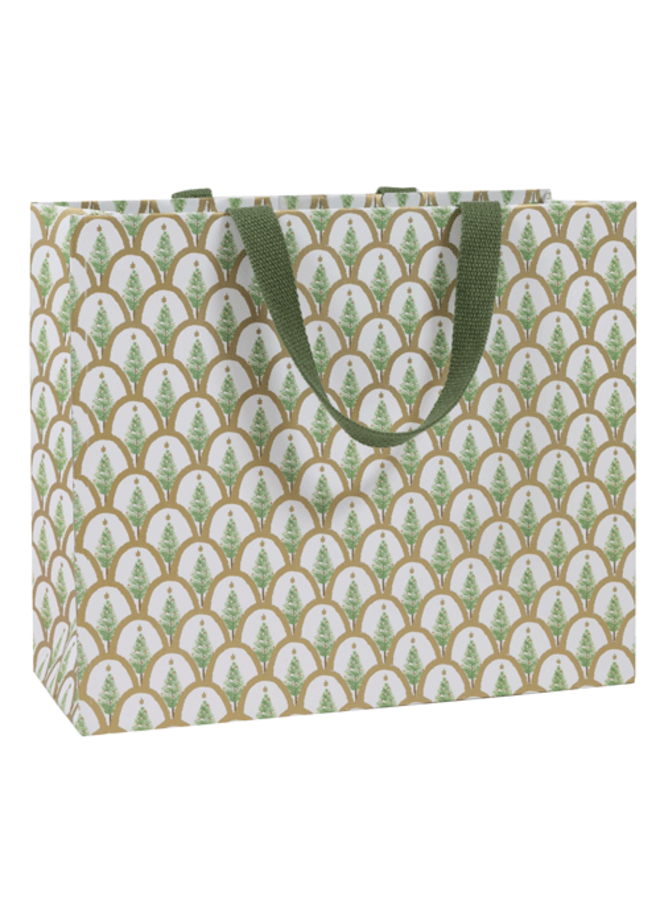 Deco Christmas Gold Gift Bag Large