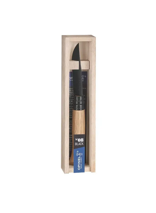 No. 08 Black Oak Anodized Stainless in Gift Box