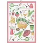 Garden Greenery Towel 14" x 20"