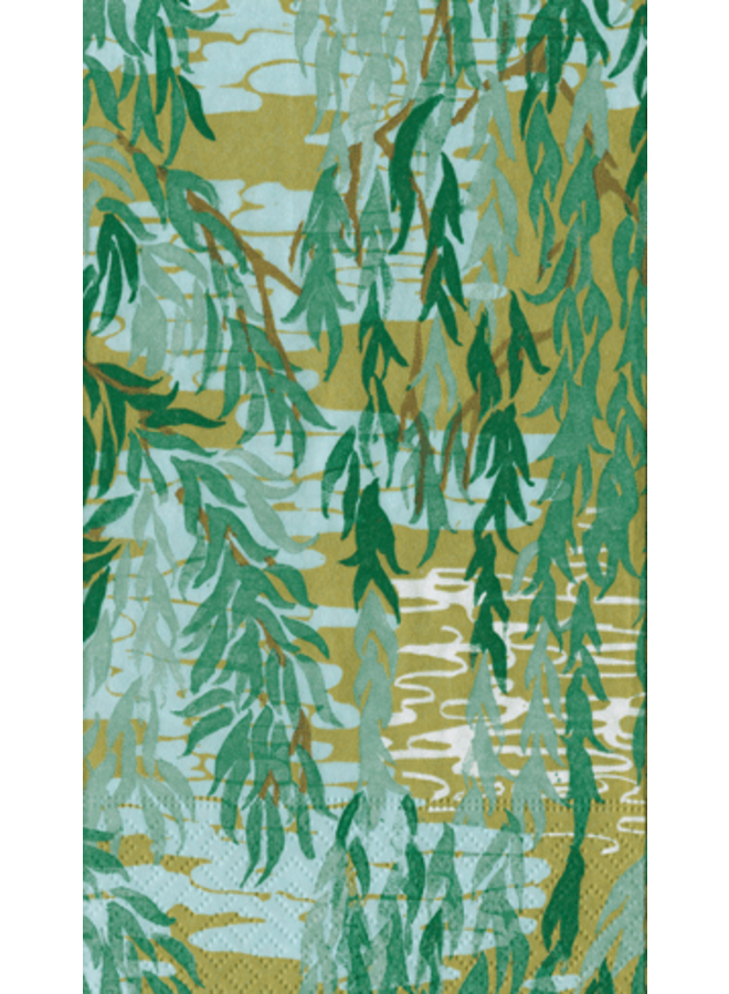 Willows Green Guest Towels - 15 Per Package