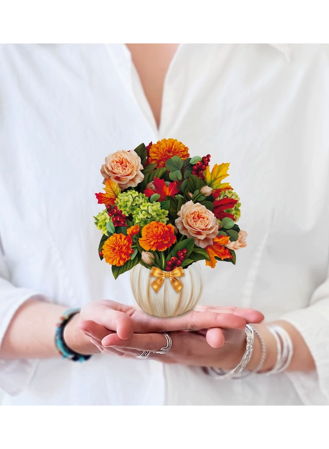 Mini Pop-Up Greeting Card Pumpkin Spice