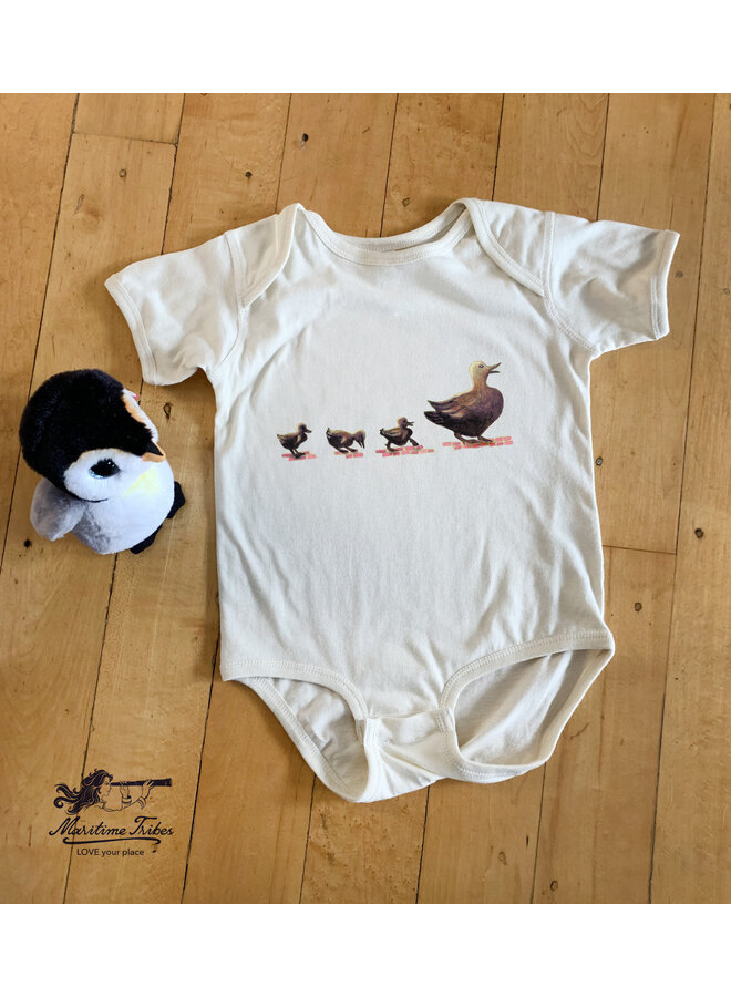 Boston Ducklings Baby Onesie