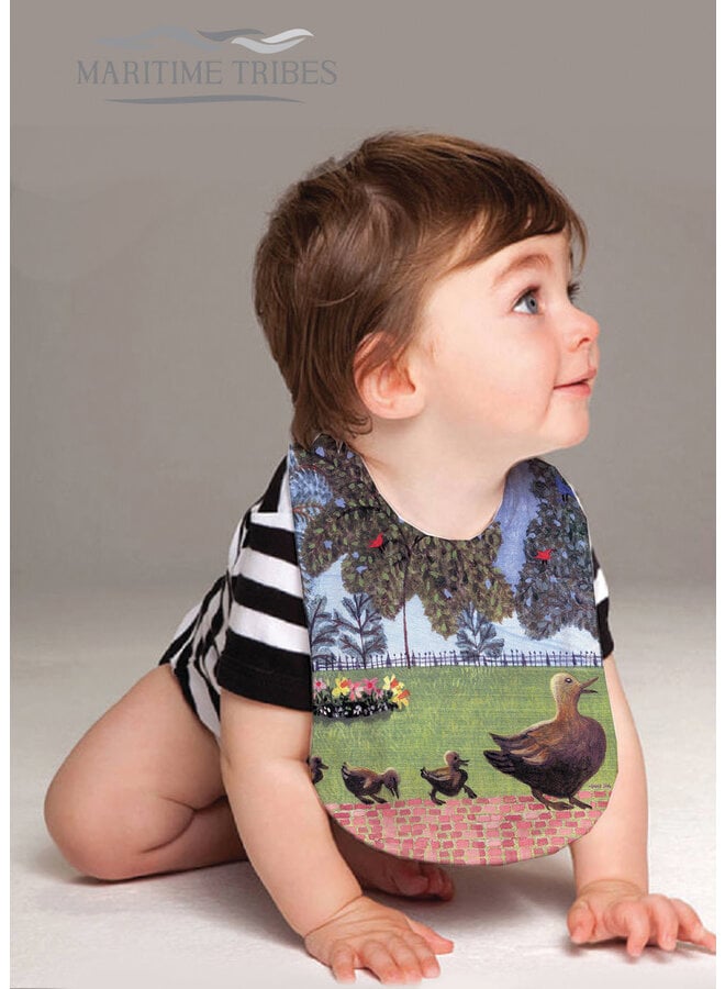 Boston Ducklings Baby Bib