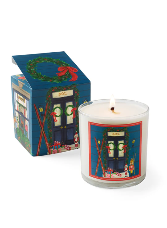 Home for the Holidays Roland Pine 9.5 oz Single-Wick Glass Soy Candle