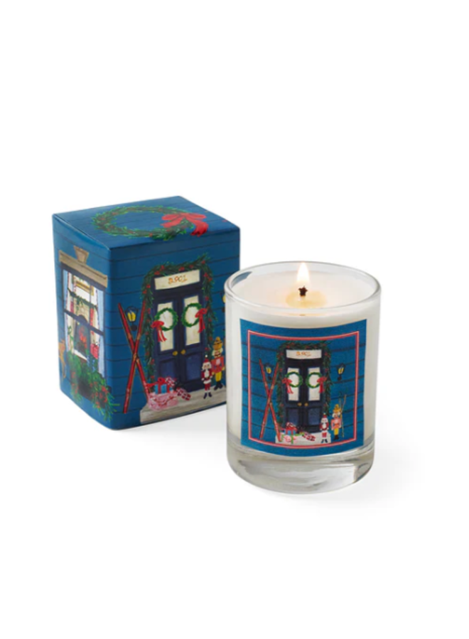 Home for the Holidays Roland Pine 2.2 oz Glass Votive Soy Candle