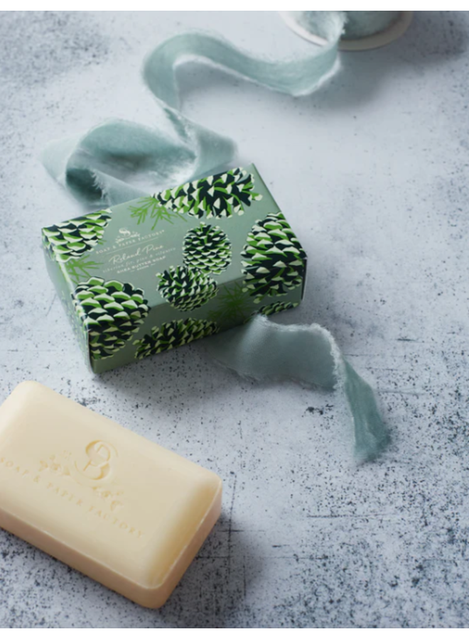 Roland Pine 5 oz Boxed Shea Butter Soap Bar