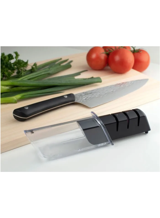 Diamond and Ceramic Retractable Sharpener