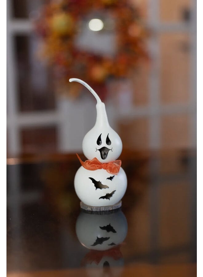 Jake Tiny Ghost Hand Crafted Gourd