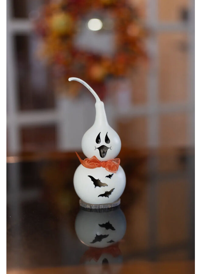 Jake Tiny Ghost Hand Crafted Gourd