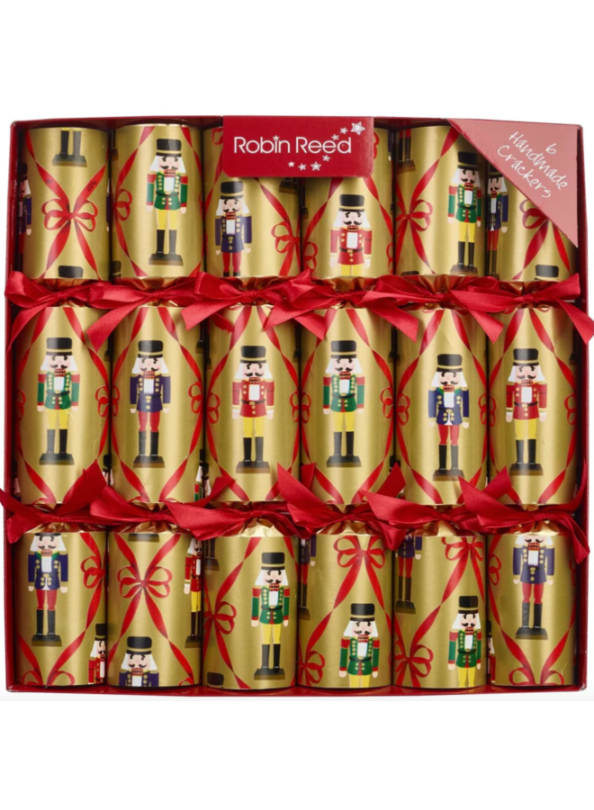 Heritage Nutcracker Party Crackers Set of 6 - 12”