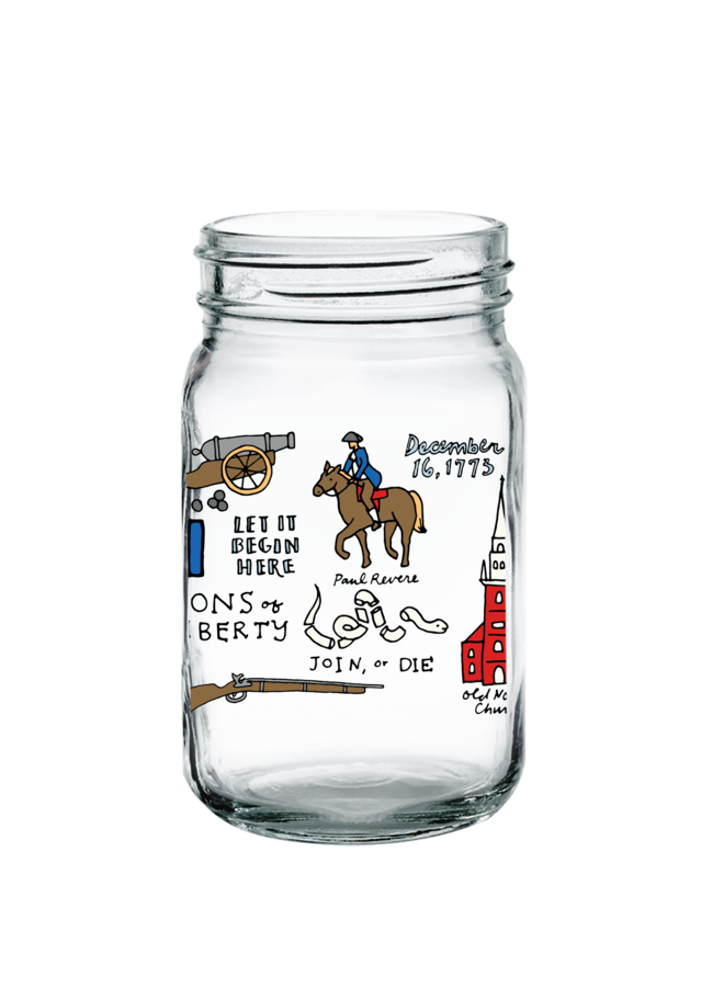 Boston Wanderer Mason Jar