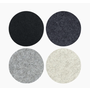 Bierfilzl Merino Wool Felt Round Coaster Multi 4 Pack