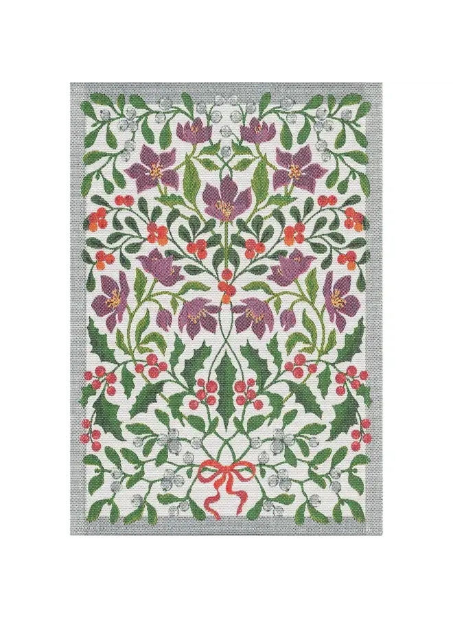 Mistletoe & Holly Towel 14" x 20"