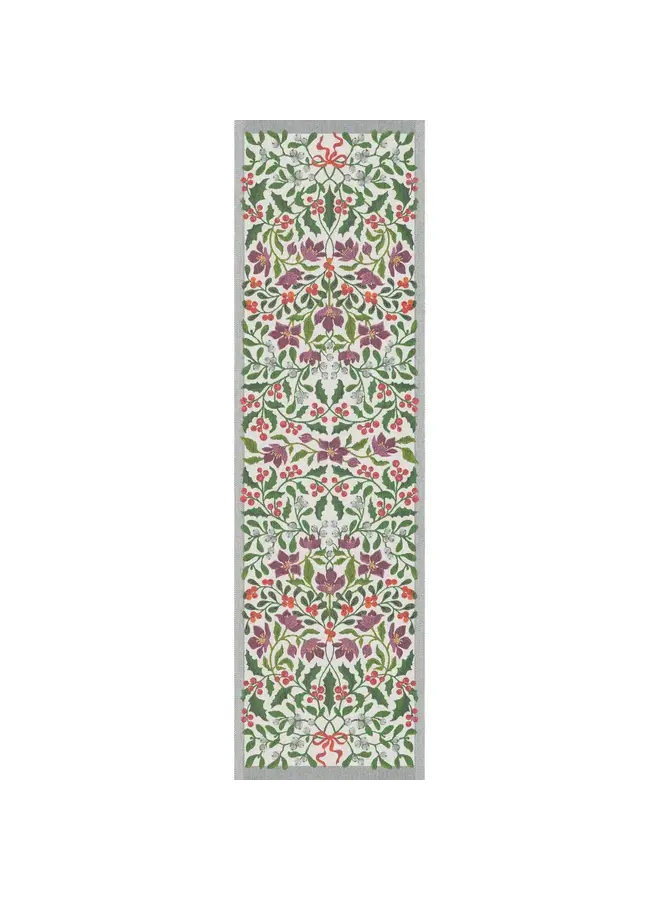 Mistletoe & Holly Runner 14" x 47"
