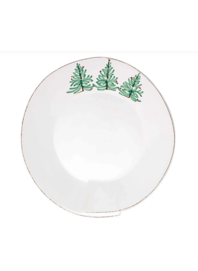 Lastra Holiday Large Shallow Serving Bowl