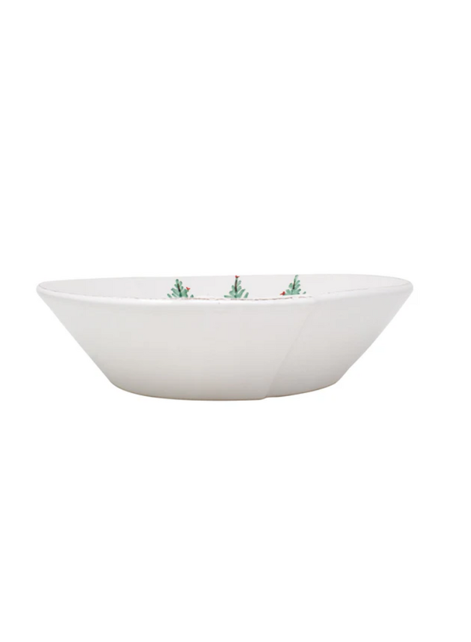 Lastra Holiday Large Shallow Serving Bowl