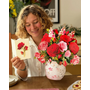 Blooming Roses Pop-Up Greeting Card