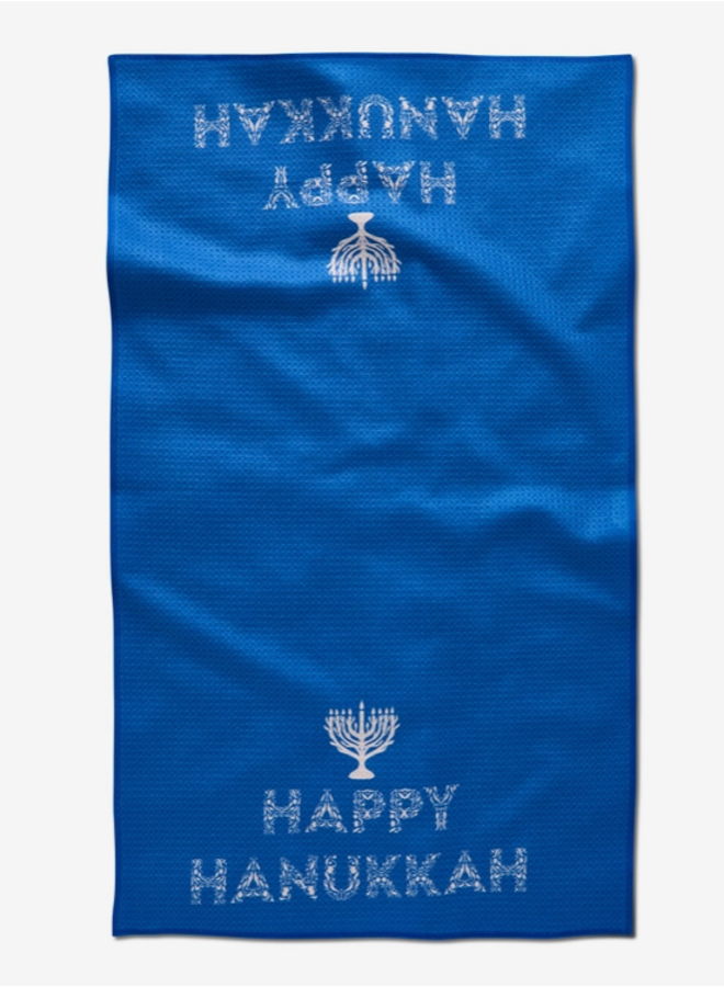 Happy Hanukkah To You Tea Towel