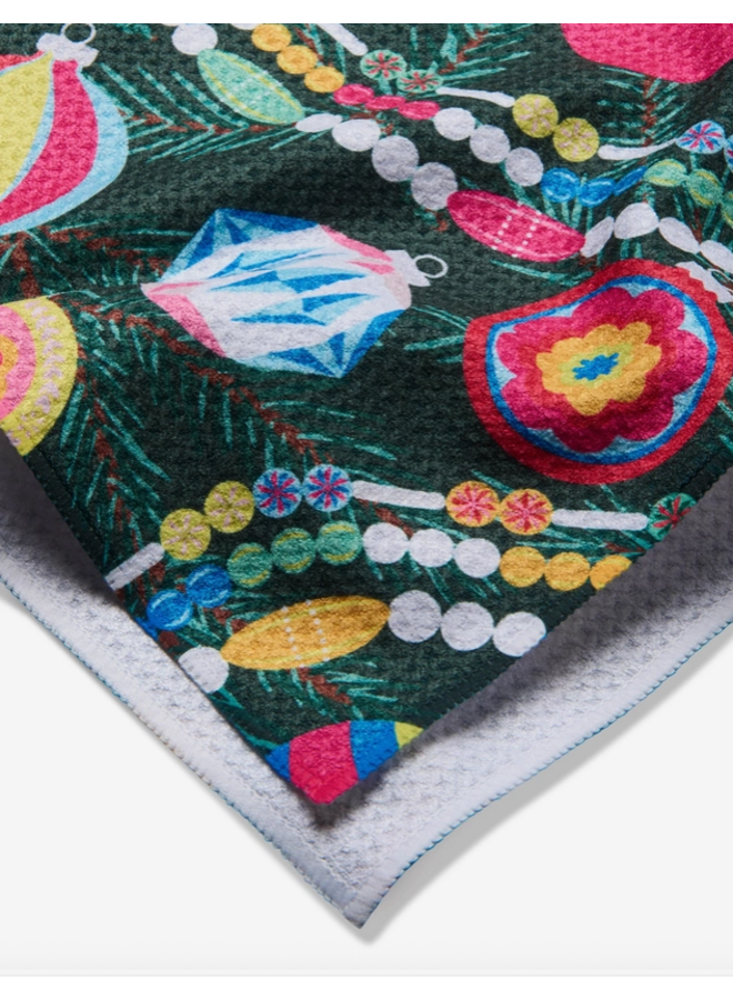 Shiny Ornaments Tea Towel