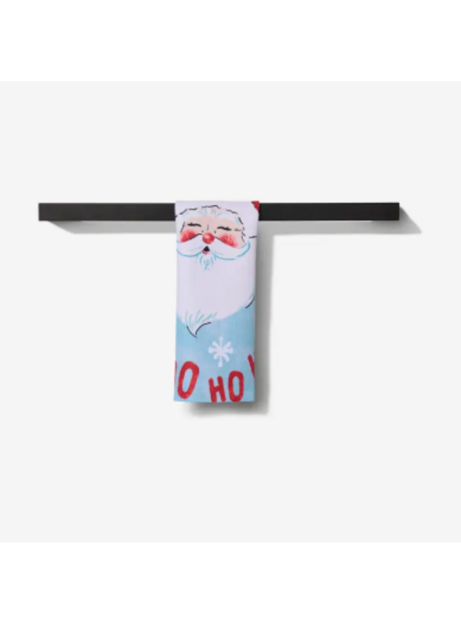 Merry Santa Tea Towel