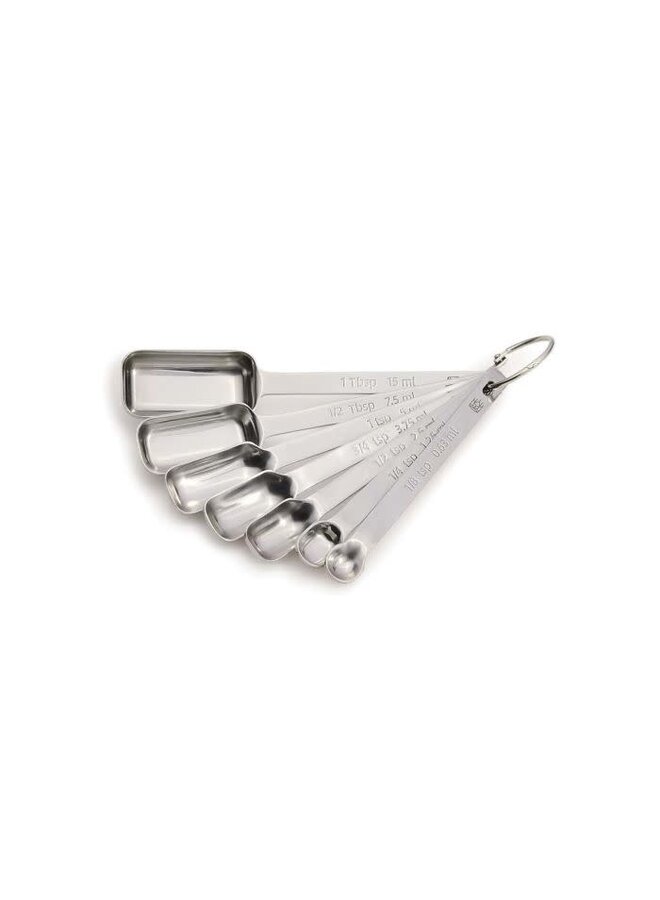 King Arthur Baking Company Spice Measuring Spoons, 7-Piece Set