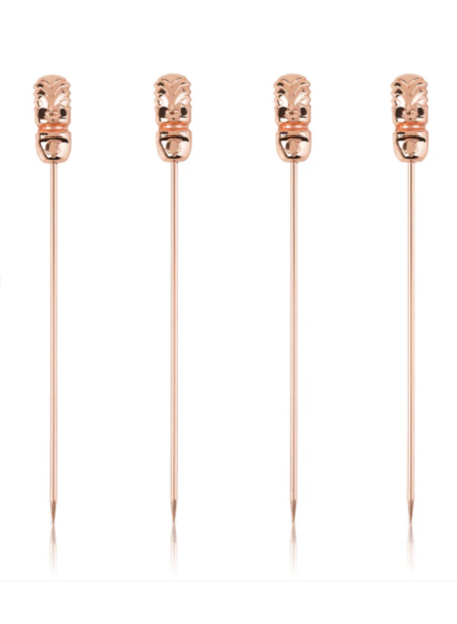 Set of 4 Tiki Cocktail Picks