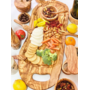 Olive Wood Charcuterie Board - Includes Juice Well