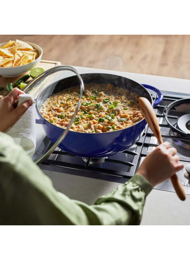 7.4 QT Le Grande Dutch Oven w/ glass lid