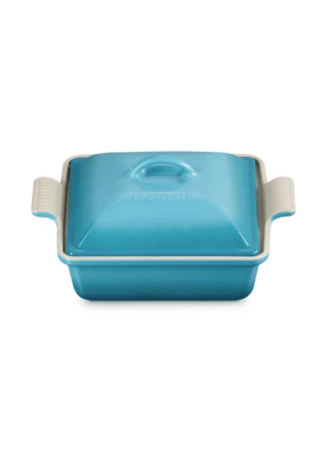 Heritage Square Covered Casserole 2.5qt. (9")