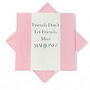 Friends Don't Let Friends Miss Mahjong Cocktail Napkins - 24 Per Package
