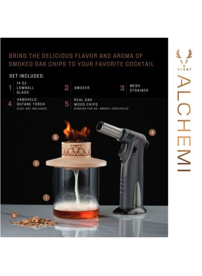Alchemi Single-Serve Cocktail Smoker Set