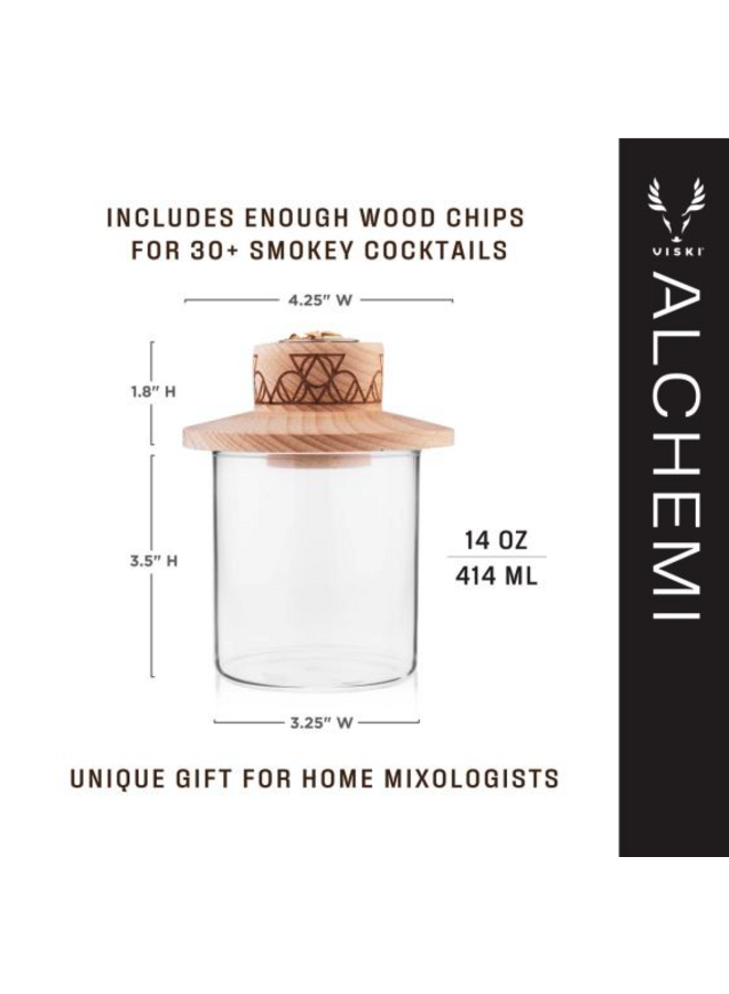 Alchemi Single-Serve Cocktail Smoker Set