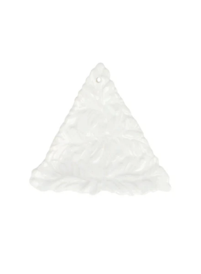 White Figural Tree Ornament