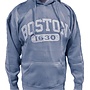 Hoodie Sweatshirt Blue Boston