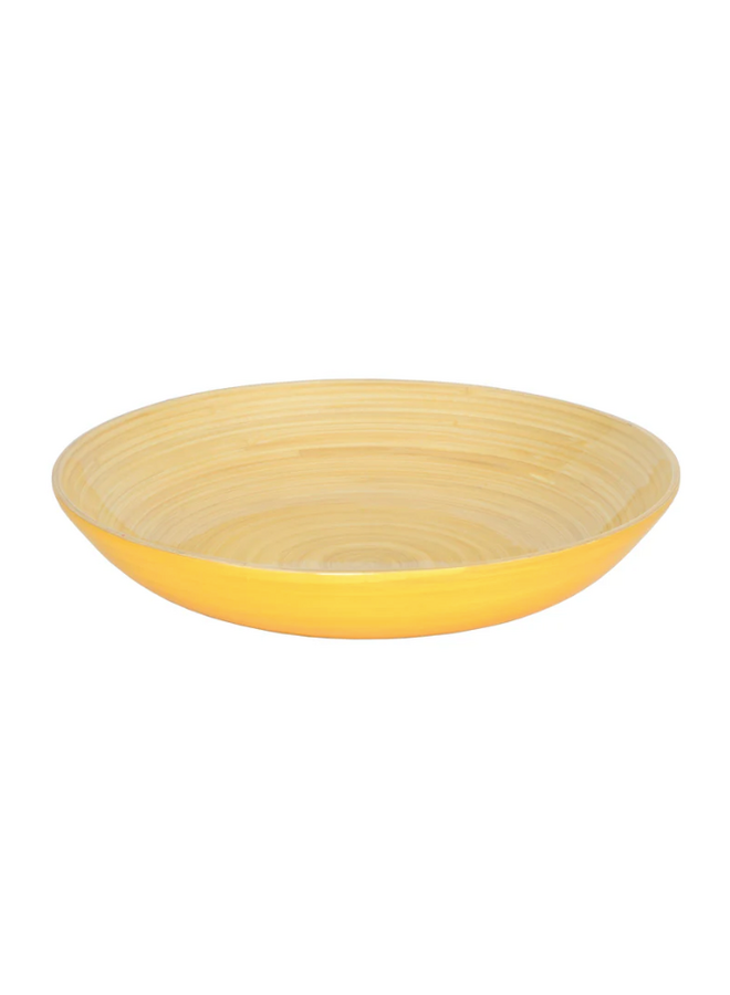 Bamboo Fruit Bowl 11.8"x2"