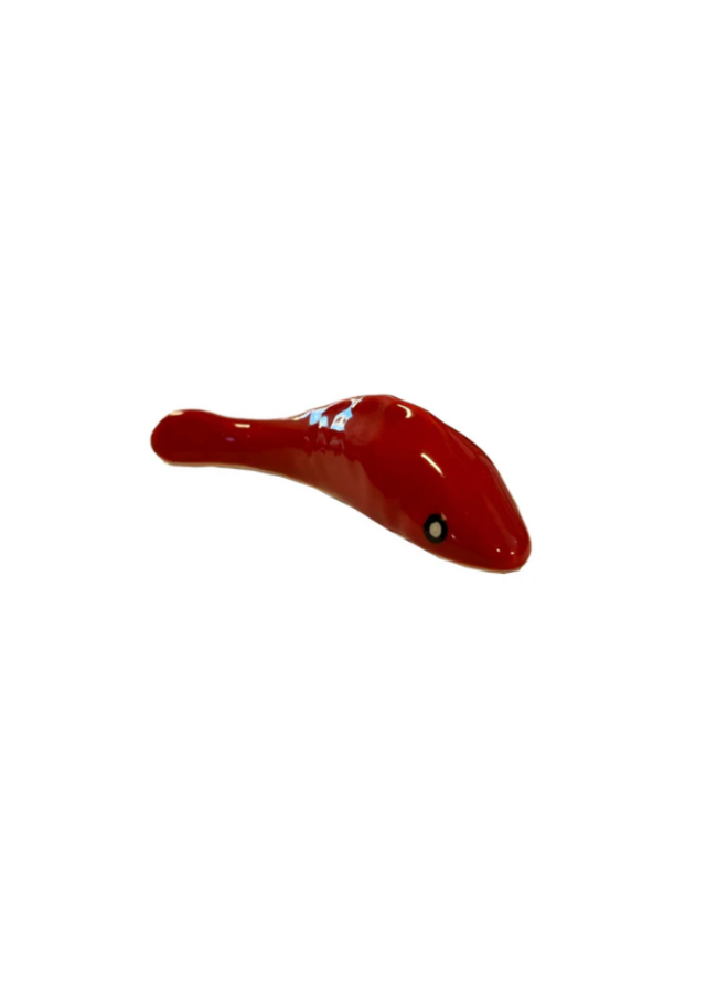 Ceramic Fish Table Decor / Knife Rest